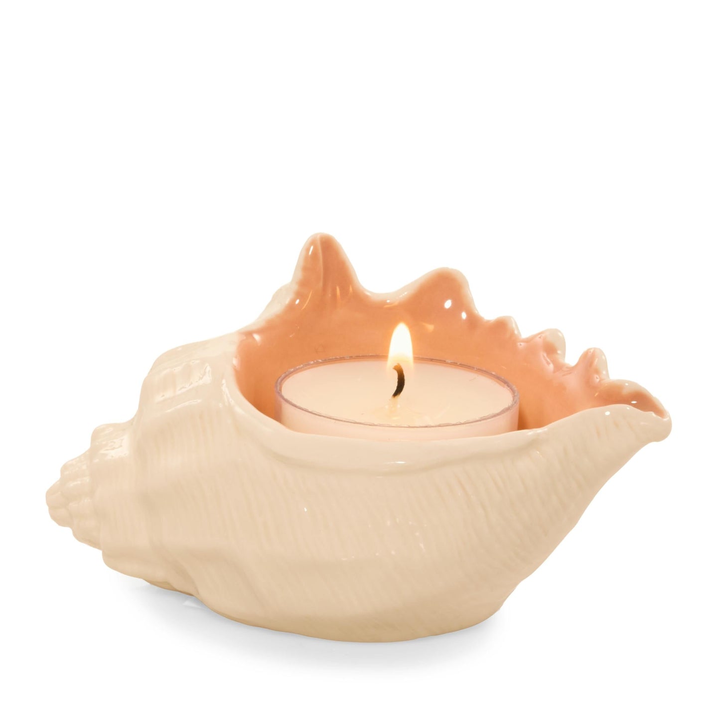Seashell Tea Light Candle Holder 9TY5
