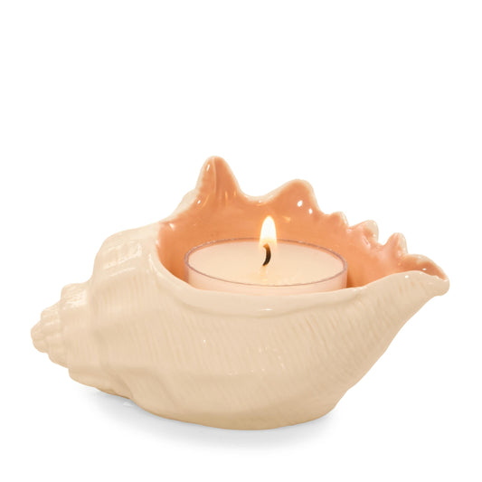 Seashell Tea Light Candle Holder 9TY5