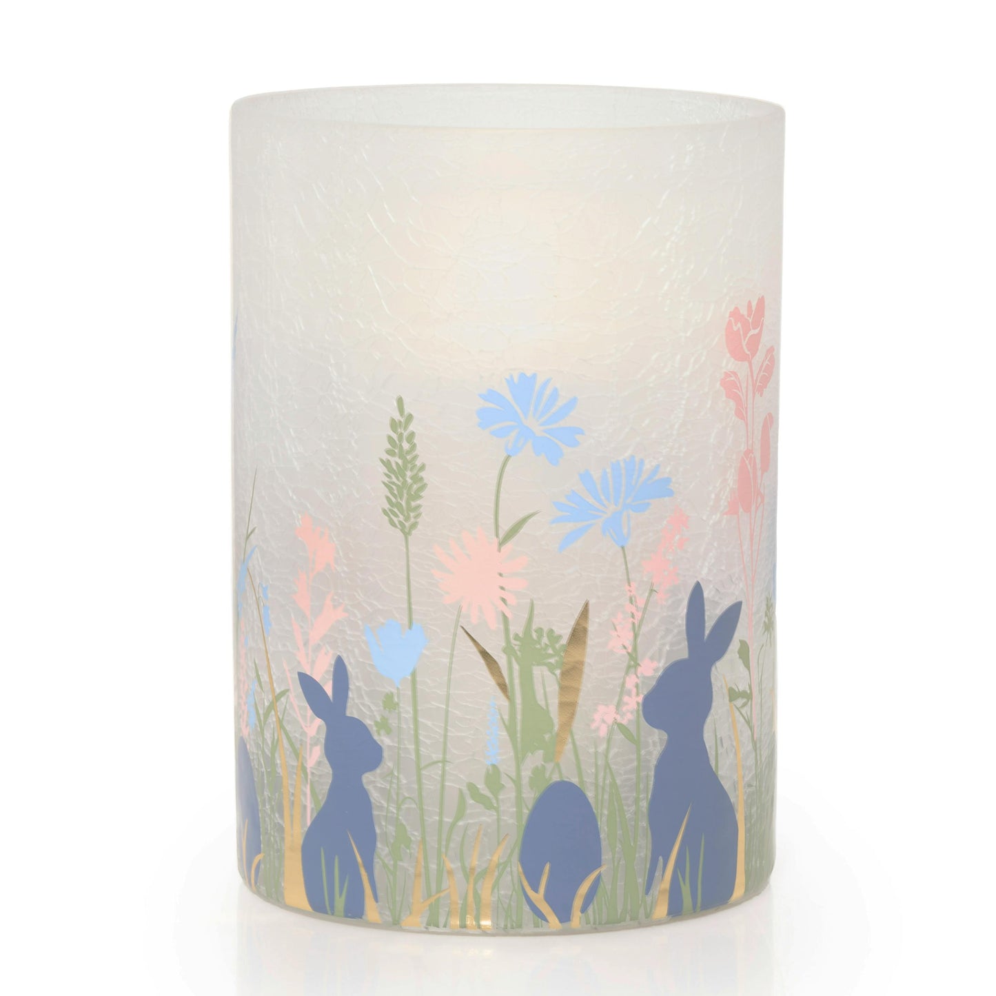 Easter Bunny Jar Candle Holder F9JW