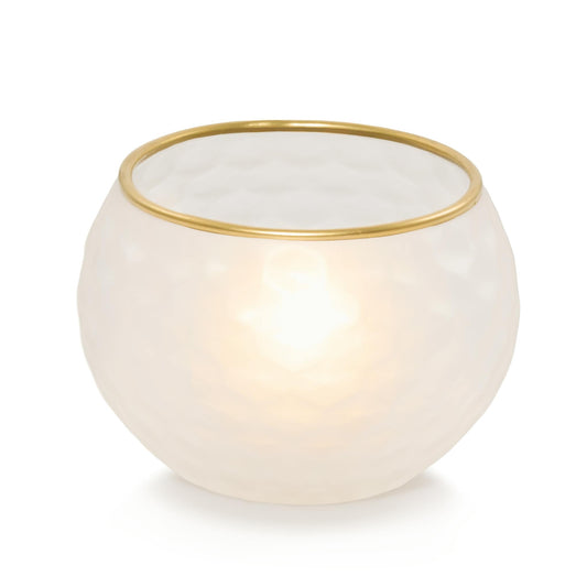 Frosted Honeycomb Tea Light Candle Holder XGNS